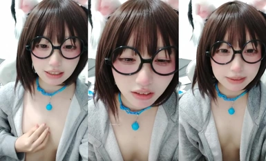 二次元高顏值校花嫩妹 是眼睛娘 (2)