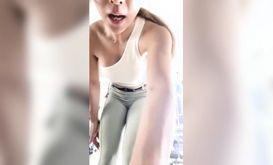 高顏值健身妹子 翹臀桃桃 視覺盛宴20小時合集 (10)