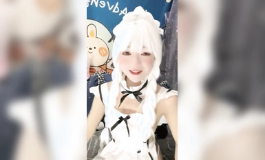 Pure loli coser@电猫(กัดพุดดิ้ง) การแสดงสวัสดิการมาตรฐานตอนที่ห้า (5)