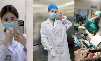 現在的小醫院都這么野嗎？白衣天使 清純護士 幫病人打飛機，還幫口交，在手術室操作！在裡面上班的醫生和護士 工資肯定很高