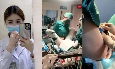 現在的小醫院都這么野嗎？白衣天使 清純護士 幫病人打飛機，還幫口交，在手術室操作！在裡面上班的醫生和護士 工資肯定很高