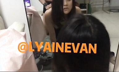 【反差表系列】推特氣質高顏值網紅特萊莎@lyainevan最全合集，人前氣質女神，私底下原來如此騷情萬種（5）