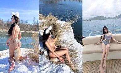 The face is the king of the road! 最新流出推特絕色高顏女神【奶凶大人】私拍，露出道具與金主爸爸大玩SM性愛式調教 合集（1）