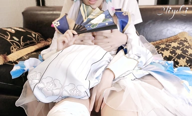 스즈키 미사키(스즈키 미사키) 하라 신 COS 컬렉션 - 카미사토 링화 꽃의 시간, 편지를 쓰다