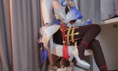 Misaki Suzuki Genshin Impact COS Collection-บท Ganyu (ฉันอยากเป็นไอดอลของคุณ) (1)