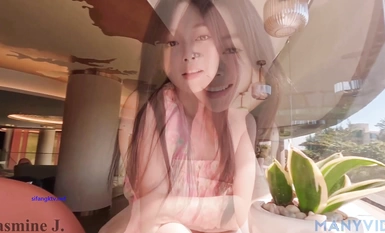 เจ้าแม่หน้าหวาน [จัสมิน เจ] ที่มีรูปร่างหน้าตาไม่มีใครเทียบได้ ปลดล็อกภาพถ่ายส่วนตัวกลางแจ้ง เผยมังกร 2 หัว ใคร่ครวญอย่างดุเดือด จุดสุดยอดด้วยการสาดน้ำ และมีจุดที่สูงมาก (2)