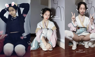 04年身材苗條小姐姐【胡椒仔】露臉高價定製，各種COSER粗大道具自慰，新娘子妝扮臉逼同框坐插 合集（3）