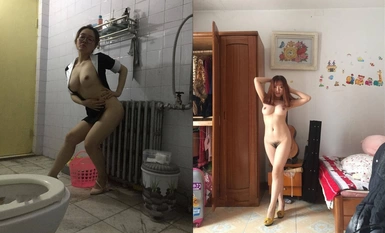 《頂級☀️反差婊子》極品大奶子大屁股風騷臉【吳小姐】露臉私拍全套流出，自扇臉全裸展示白皙裸體，這厚重陰毛一看就騷