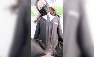 Sexy schoolgirl [淑怡】極品身材學姐女神 開檔性感連體體操服，幾天不操，白虎嫩穴又變緊了! Pucker your little ass! Stuff her pink pussy!