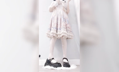 cuteli520-ถุงเท้าโลลิต้าโน๊ต