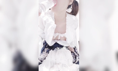 커텔리-파란색과 흰색 중국 의류