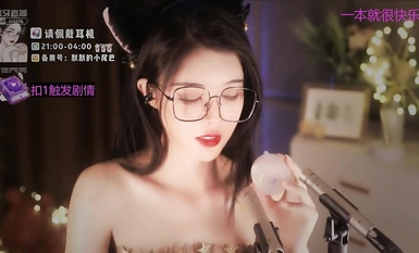 HYTVハイフェイスアンカー@深情默指導asmr耳騷合集(5)