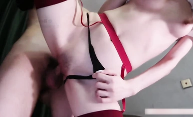 Nữ thần tương phản thuần khiết 〖Cola Jiang〗 bề ngoài là một tiểu tiên thuần khiết, nhưng sau lưng lại là một con chó cái xảo quyệt, lần này em gái cô không sưng tấy, cái mông nhỏ cũng sắp sưng lên.