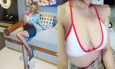 顏值身材不輸一線模特，極品風騷御姐重慶樓鳳施工妹【雨涵】私拍③，抓龍筋毒龍足交口爆啪啪，最懂男人的女人 合集（4）