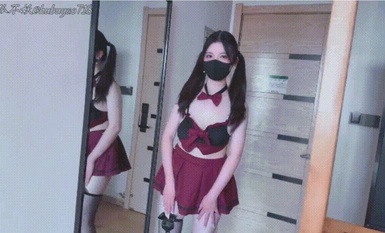 초 컬러 가치 극한 여신 〖악마가 아닌 여우〗 블랙 실크 더블 포니 테일 메인 대비, 보지가 따뜻한 아빠의 큰 거시기 ~ 음란 한 물 많이 삐죽 고 엉덩이 이니셔티브!