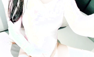 薇薇安 紅白緊身泳衣 (2)