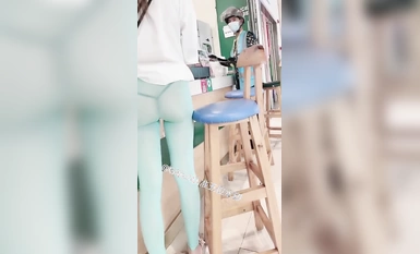 Qianqian เปิดเผยตัวเองในรูปแบบต่างๆ นอกบ้านต่อหน้าผู้อื่น (9)