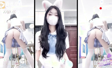 香蕉視頻 XJX0024【小貓咪】情色主播 現場直播要禮物