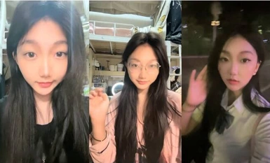 推薦！正宗G奶大學生【班長大人】宿舍酒店樓梯道廁所自慰，極品反差眼鏡婊，玩得真是瘋狂 (4)