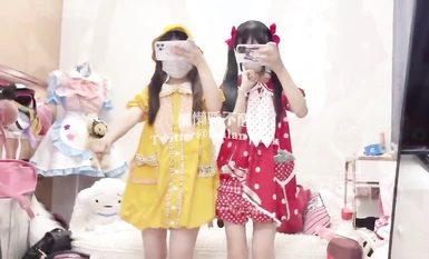 推特 福利姬 懒懒睡不醒 姐妹自慰@LanLanWink