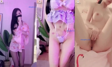 Penasihat kecantikan separuh gula yang muktamad "Yomi Mimi" difilemkan secara peribadi menari dan mempamerkan payudaranya, menggoda dan bercumbu di bilik air, mempunyai kaki dan kaki yang cantik dalam stoking, alat penjarian untuk melancap, seks