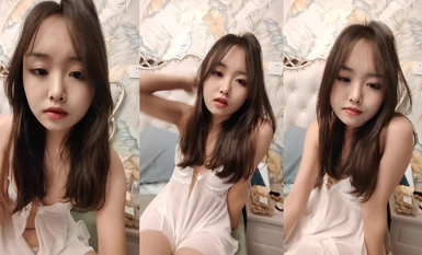 Ang bagong inosenteng school beauty ay binastos [Naughty Bear] Ignorante, cute at youthful, hindi mapigilan ang girlish aura ng little fairy, niloko siya ng boyfriend niya sa iba't ibang posisyon, sobrang cool at maganda! (7)