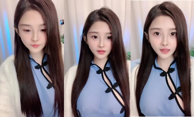 明星顏值甜蜜女神【蘇州狐狸】綠播下海小尺度！撩起情趣裝，一對豪乳又大又白，白絲襪美腿性感，脫下褲子大白屁股拍打