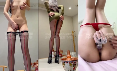 The latest out of the top goddess "dialogue slut, extreme long legs perfect body cunt nail slut [Golden Secretary] December private shoot, hot pot store on the table props hair slut, park for stockings in front of people exposed to urination Collection (1