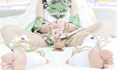 暁柯愛の最も美しい足と脚【暁斉温】足性交爆発ショット暁草神乳搾り_。
