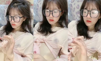 純粋なメガネの学校の女の子の持ち帰りグレー マシン (6)