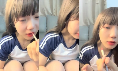 Uniform black silk high heel school goddess big fat arm (5)