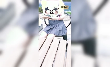 推特極品長腿大奶NTR綠帽淫妻控【阿崩】最新會員福利流出，各種公共場合露出約炮單男4P合集（10）