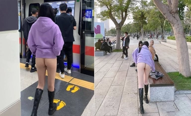 Nữ thần tương phản hàng đầu "Ngôi nhà tình yêu của Nana" có thử thách lộ diện mới nhất. Cô bí mật khoe thân trước mặt mọi người trong trung tâm mua sắm và tàu điện ngầm. Thật thú vị! Bộ sưu tập siêu tương phản (1)