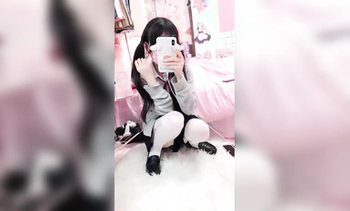 卡哇伊~卡哇伊【女高妹妹】太太可愛了咪咪鼓鼓的 (3)