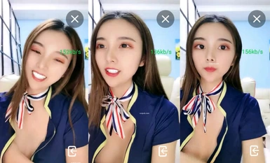 Popular Goddess [Young Model Bei Bei] Uniform Seduction~Show Dance Seduction~Shake Butt Squeeze Breasts (13)