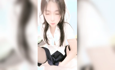 Youth College Girl with Glasses@小香pellets Welfare Show ตอนที่ 2 (10)