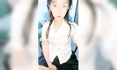 Youth College Girl with Glasses@小香pell standard welfare show pangalawang episode (7)