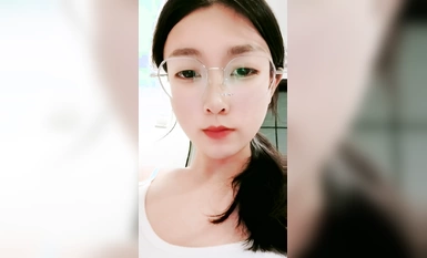 Nữ sinh đại học đeo kính @小香pell chương trình phúc lợi tiêu chuẩn tập thứ hai (14)