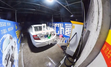 แพ็คเกจของขวัญปีใหม่ชิ้นใหญ่ปี 2024! ความท้าทายกลางแจ้งสุดขีดถึงเพดานคนดัง Twitter [Zha Xiaoli-Wu Han] ล้างรถและอาศัยอยู่ที่ Jinbo No. 1, Guangzhou