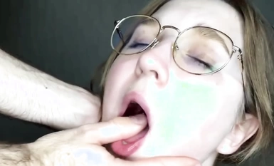 高顏值眼鏡娘@MiniCocksucker 尺度作品合集 (22)