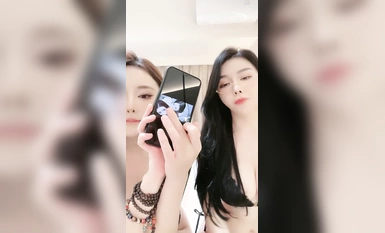 高段位氣質御姐【功夫不好不要找我】姐妹花~連體絲襪~大奶晃動~絲襪騷腳 (11)