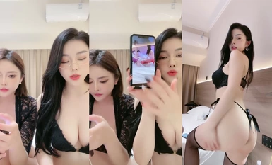 高段位氣質御姐【功夫不好不要找我】姐妹花~連體絲襪~大奶晃動~絲襪騷腳 (11)