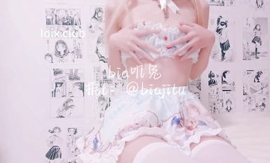 Kek pulut yang lembut dan manis lolita comel