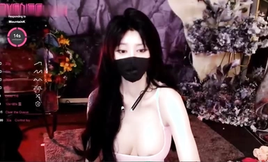 [Kualiti ST dibeli sendiri] Bom nuklear sangat popular [610HeiZhen] tarian bogel dan koleksi terbaharu siaran langsung lain pada bulan Januari (9)