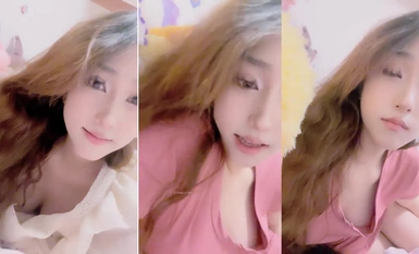 女神終於開秀【粥周粥】首次收費房大秀顏值超高