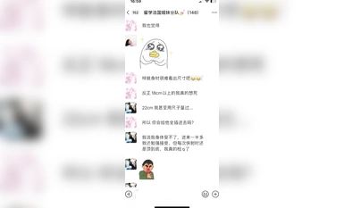 フランス人学生交換グループ、女の子たちが巨根について語り合う。