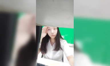 ผู้ประกาศข่าว OL @陈尊气(李一茶) สวมเครื่องสั่นไปทำงานและตกปลาในรายการสวัสดิการมาตรฐาน (6)