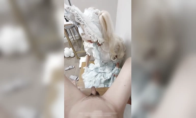 洛麗塔小可愛成人禮，輕花嫁日系可愛Lolita合法蘿莉 白絲LO娘主動上位，軟萌乖巧被操的叫爸爸