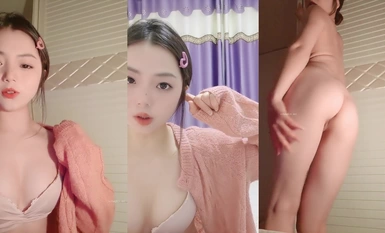 2024年1月新作，綠播下海，正宗校花學妹【豆芽高手-原來是小嫩妹】頂級身材，不脫看起來好清純，脫光變成小淫娃 (3)