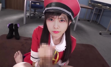 Pelakon suara liyuu membantu anda melancap